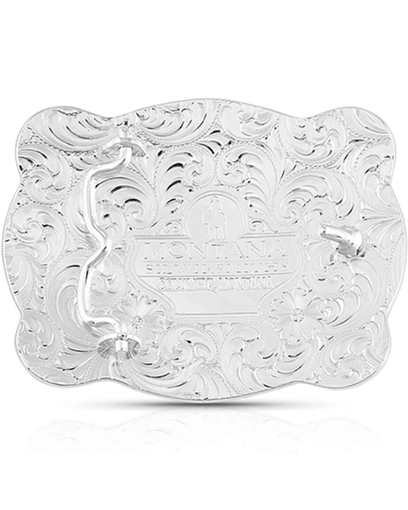 Montana Silversmiths Women's German Silver Christian Cowboy Western Belt Buckle 1 Montana Silversmiths Women's German Silver Christian Cowboy Western Belt Buckle