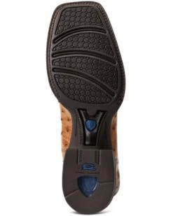 Ariat Men's Ostrich Quill Quantum Primo Exotic Western Boot - Broad Square Toe -Women - Western Cowboy 2000356428 200 P5