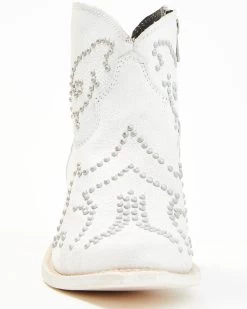 Liberty Black Women's Mae Studded Fashion Western Booties - Snip Toe -Women - Western Cowboy 2000357741 100 P4