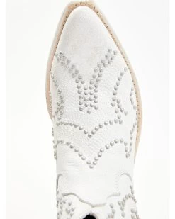 Liberty Black Women's Mae Studded Fashion Western Booties - Snip Toe