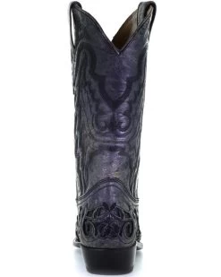 Corral Men's Black Embroidery Western Boots - Snip Toe -Women - Western Cowboy 2000360915 001 P5