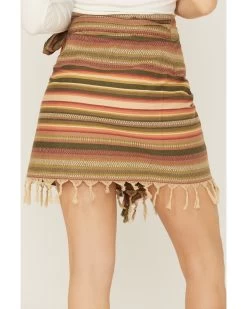 Tasha Polizzi Women's Monument Valley Serape Wrap Fringe Skirt -Women - Western Cowboy 2000362888 900 P3