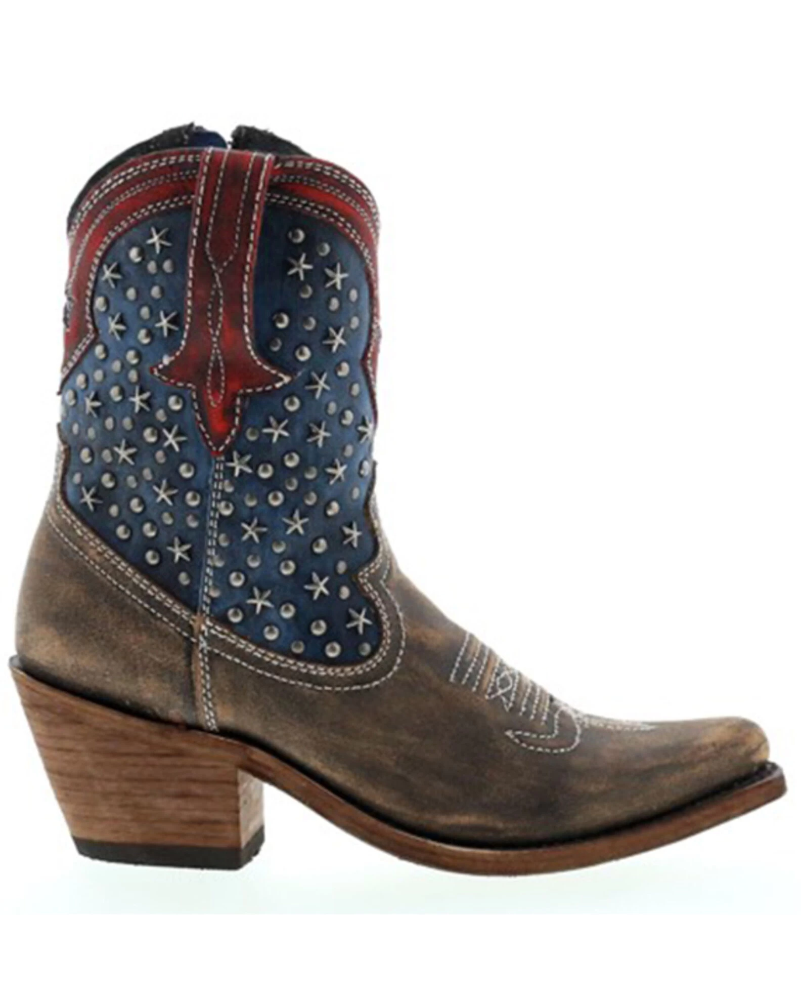 Liberty Black Women's Jules Studded Western Boot - Snip Toe 5 Liberty Black Women's Jules Studded Western Boot - Snip Toe - Image 5