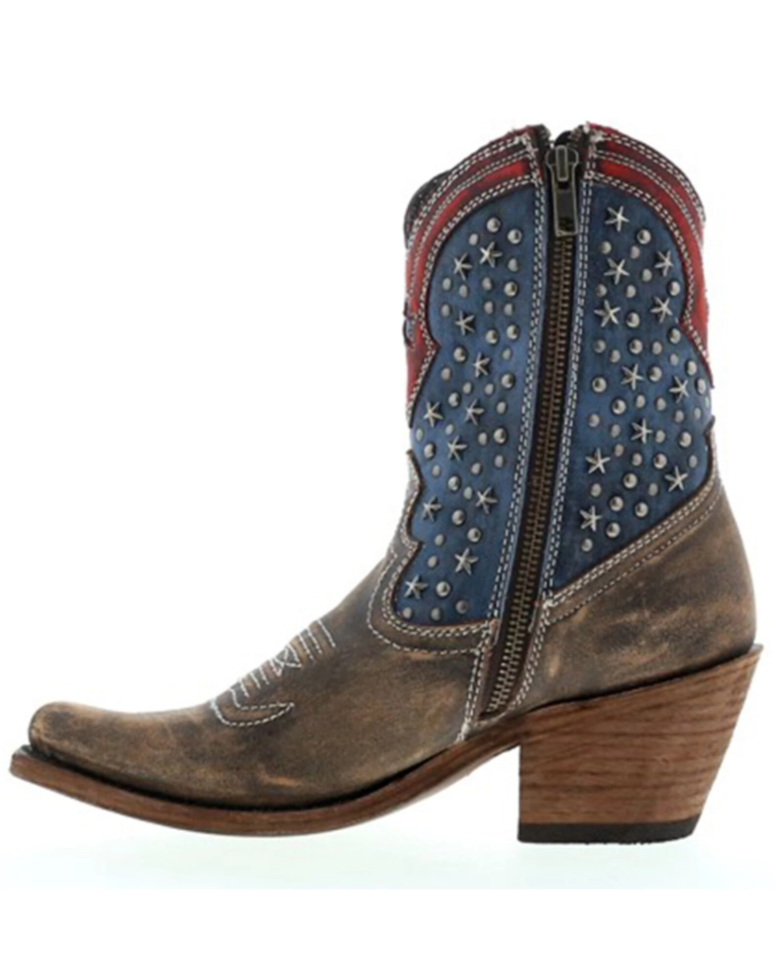 Liberty Black Women's Jules Studded Western Boot - Snip Toe 1 Liberty Black Women's Jules Studded Western Boot - Snip Toe