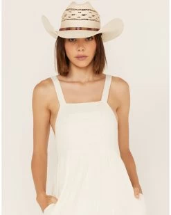 Cleo + Wolf Women's Textured Western Maxi Dress