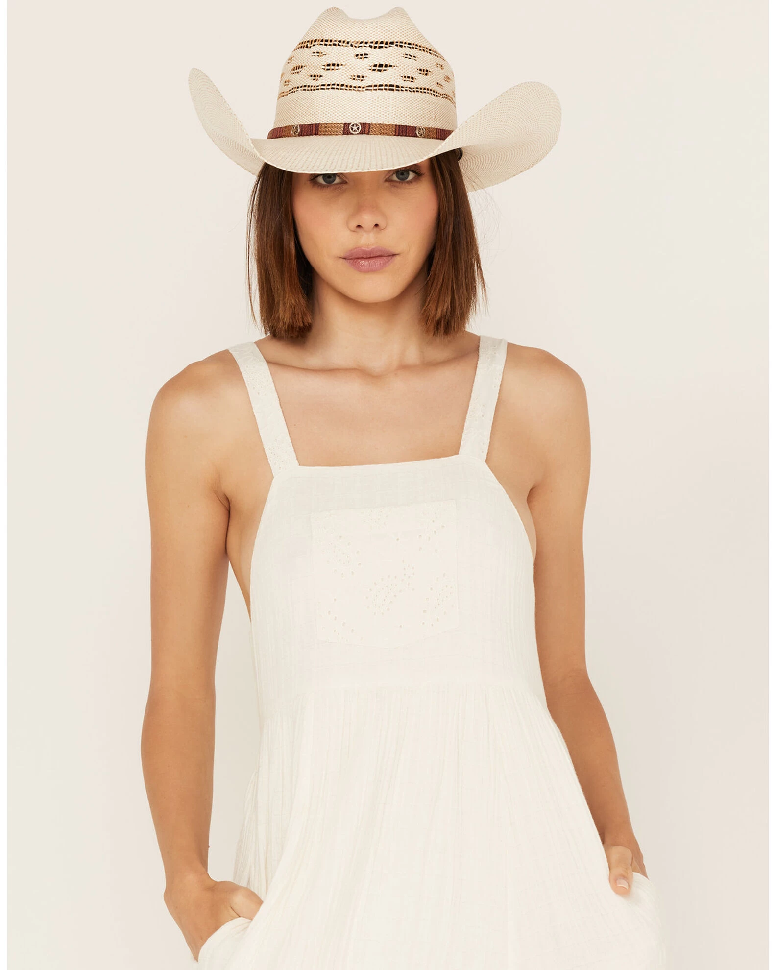 Cleo + Wolf Women's Textured Western Maxi Dress 1 Cleo + Wolf Women's Textured Western Maxi Dress