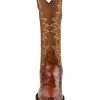 Dan Post Women's Eel Peanut Exotic Western Boot - Snip Toe