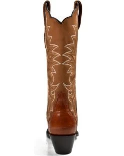 Dan Post Women's Eel Peanut Exotic Western Boot - Snip Toe -Women - Western Cowboy 2000367478 200 P5