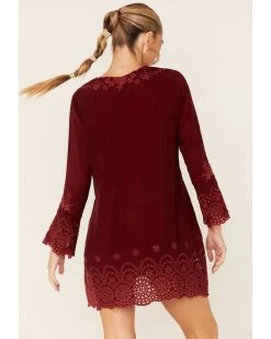 Johnny Was Women's Garnet Rhine Long Sleeve Tunic Dress 7 Johnny Was Women's Garnet Rhine Long Sleeve Tunic Dress -Women - Western Cowboy 2000367760 600 P3