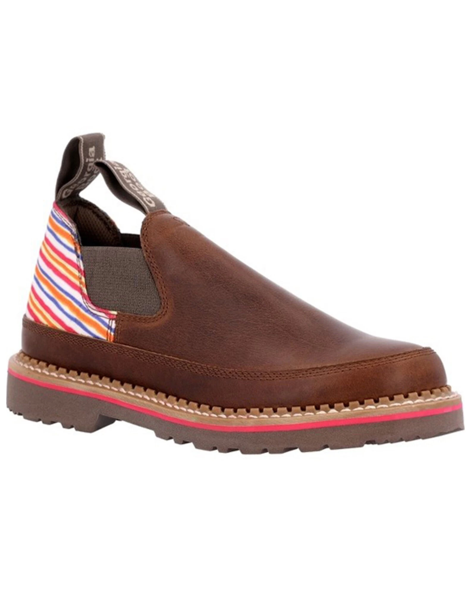 Georgia Boot Women's Stripe Romeo Work Shoes - Moc Toe 4 Georgia Boot Women's Stripe Romeo Work Shoes - Moc Toe - Image 4