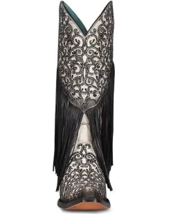 Corral Women's Glitter Fringe Western Boots - Snip Toe