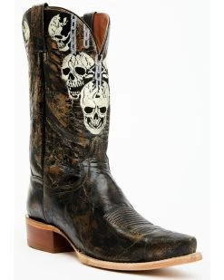 Dan Post Men's 13" Skull Face Tall Western Boot - Snip Toe -Women - Western Cowboy 2000371041 001 P1