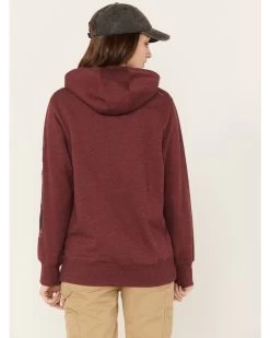 Ariat Women's Rebar Logo Sleeve Graphic Work Hooded Sweatshirt -Women - Western Cowboy 2000372132 603 P4