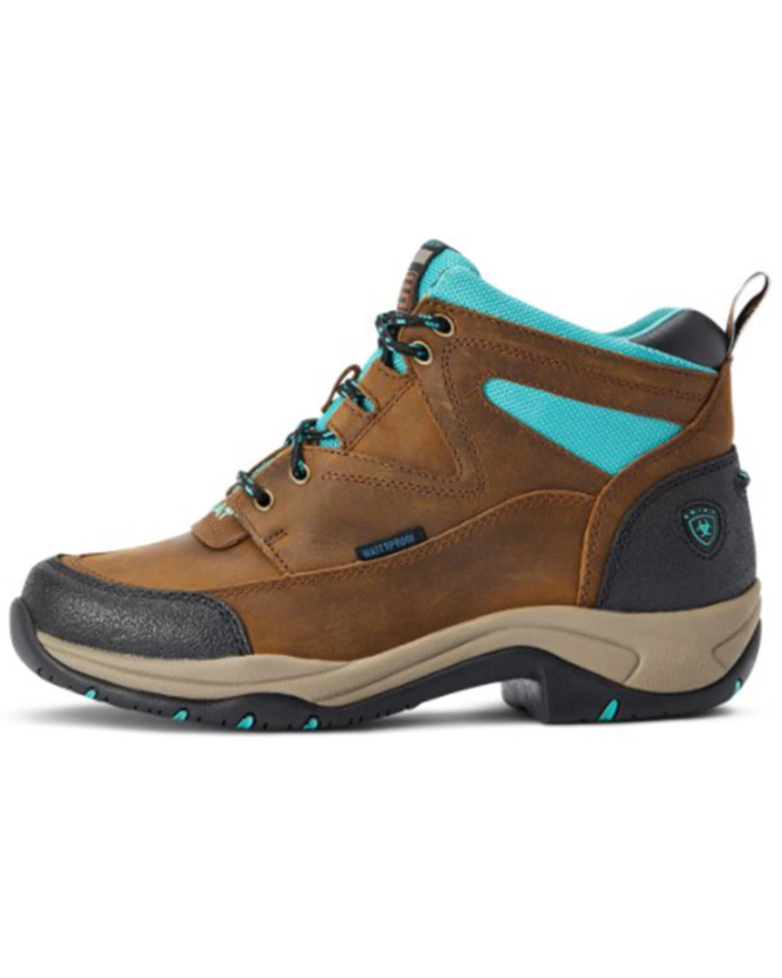 Ariat Women's Terrain H20 Waterproof Lace-Up Hiking Boots - Round Toe 1 Ariat Women's Terrain H20 Waterproof Lace-Up Hiking Boots - Round Toe