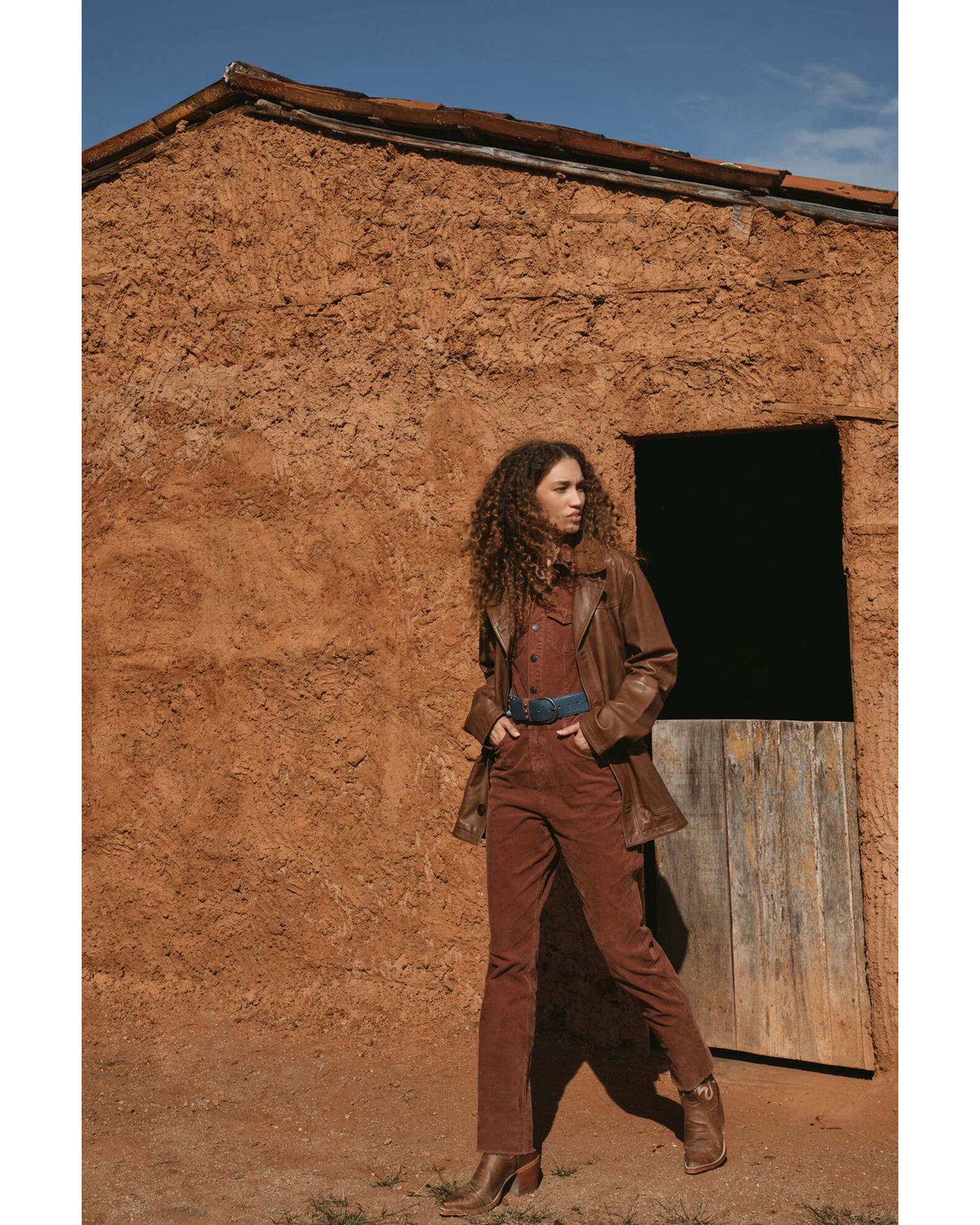 Cleo + Wolf Women's Corduroy Jumpsuit 2 Cleo + Wolf Women's Corduroy Jumpsuit - Image 2