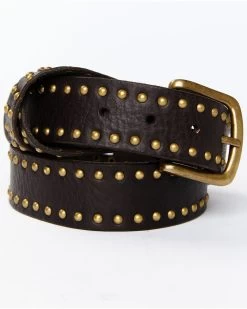 Cleo + Wolf Women's Studded Criss-Cross Keeper Vintage Belt