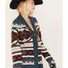 Wrangler Retro Women's Southwestern Striped Cardigan