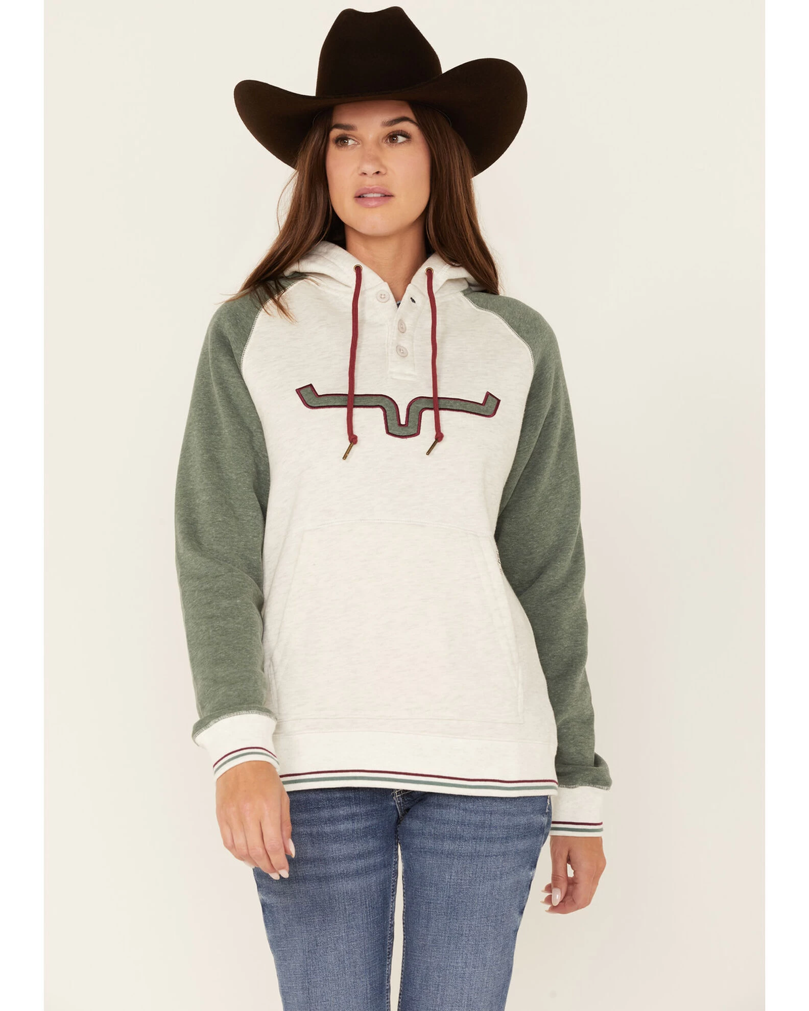 Kimes Ranch Women's Amigo Logo Hooded Pullover 2 Kimes Ranch Women's Amigo Logo Hooded Pullover - Image 2