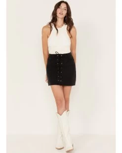 Sadie & Sage Women's Denim Mini Skirt