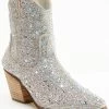Matisse Women's Harlow Rhinestone Booties - Snip Toe