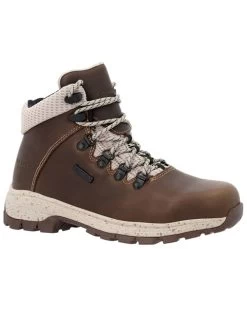 Georgia Boot Women's Eagle Trail Waterproof Hiker Boots - Alloy Toe -Women - Western Cowboy 2000379128 200 P1