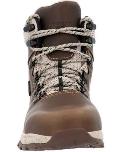 Georgia Boot Women's Eagle Trail Waterproof Hiker Boots - Alloy Toe -Women - Western Cowboy 2000379128 200 P4