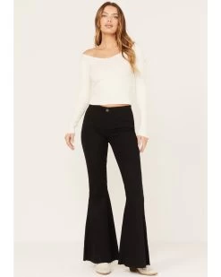 Rock & Roll Denim Women's Southwestern Print Reversible Stretch Flare Jeans 7 Rock & Roll Denim Women's Southwestern Print Reversible Stretch Flare Jeans -Women - Western Cowboy 2000380591 001 P1