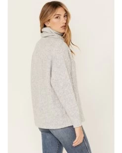 Cleo + Wolf Women's Oversized Turtleneck Sweater 6 Cleo + Wolf Women's Oversized Turtleneck Sweater -Women - Western Cowboy 2000380755 070 P4