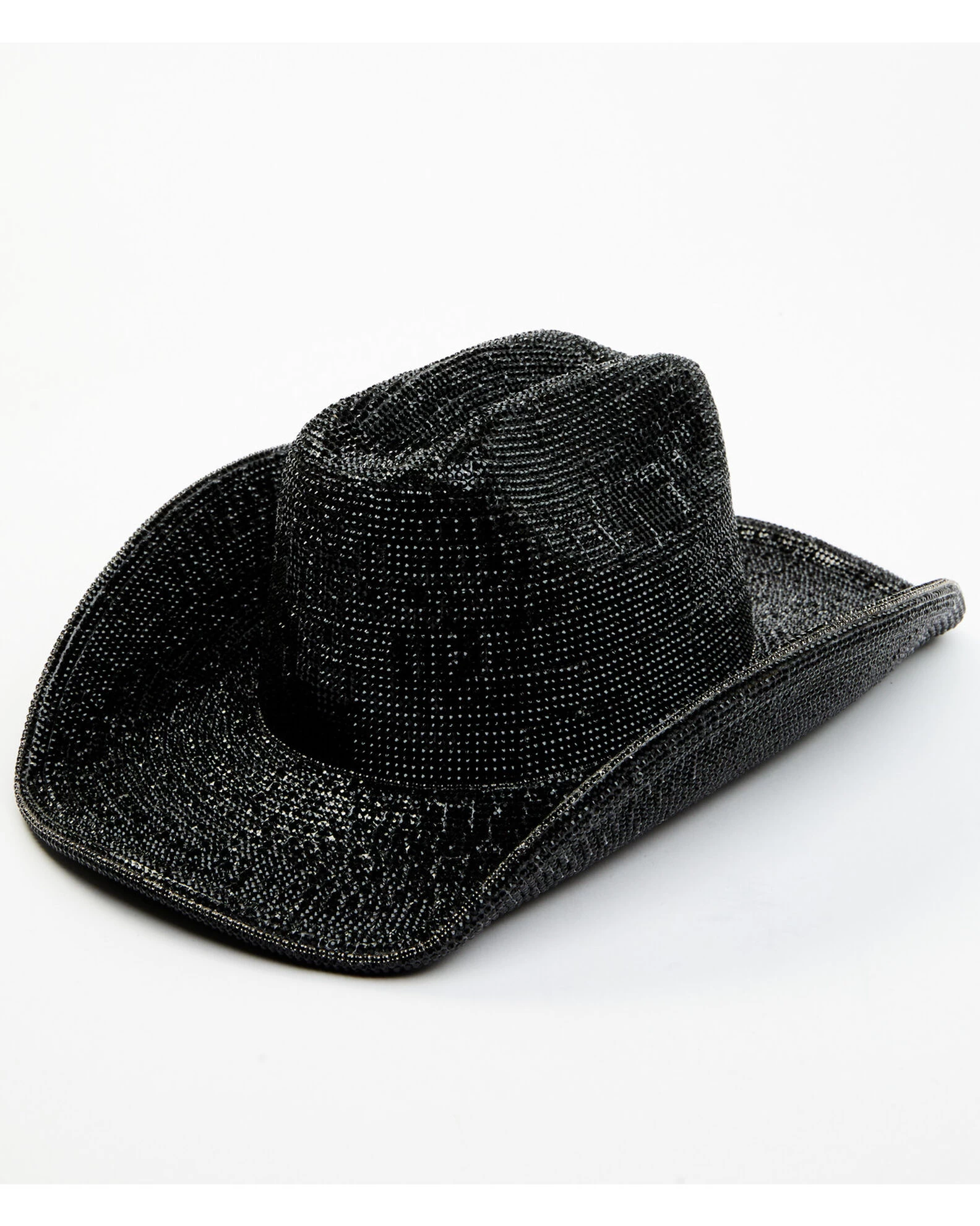 Wonderwest Women's Black Rhinestone Western Hat 3 Wonderwest Women's Black Rhinestone Western Hat - Image 3