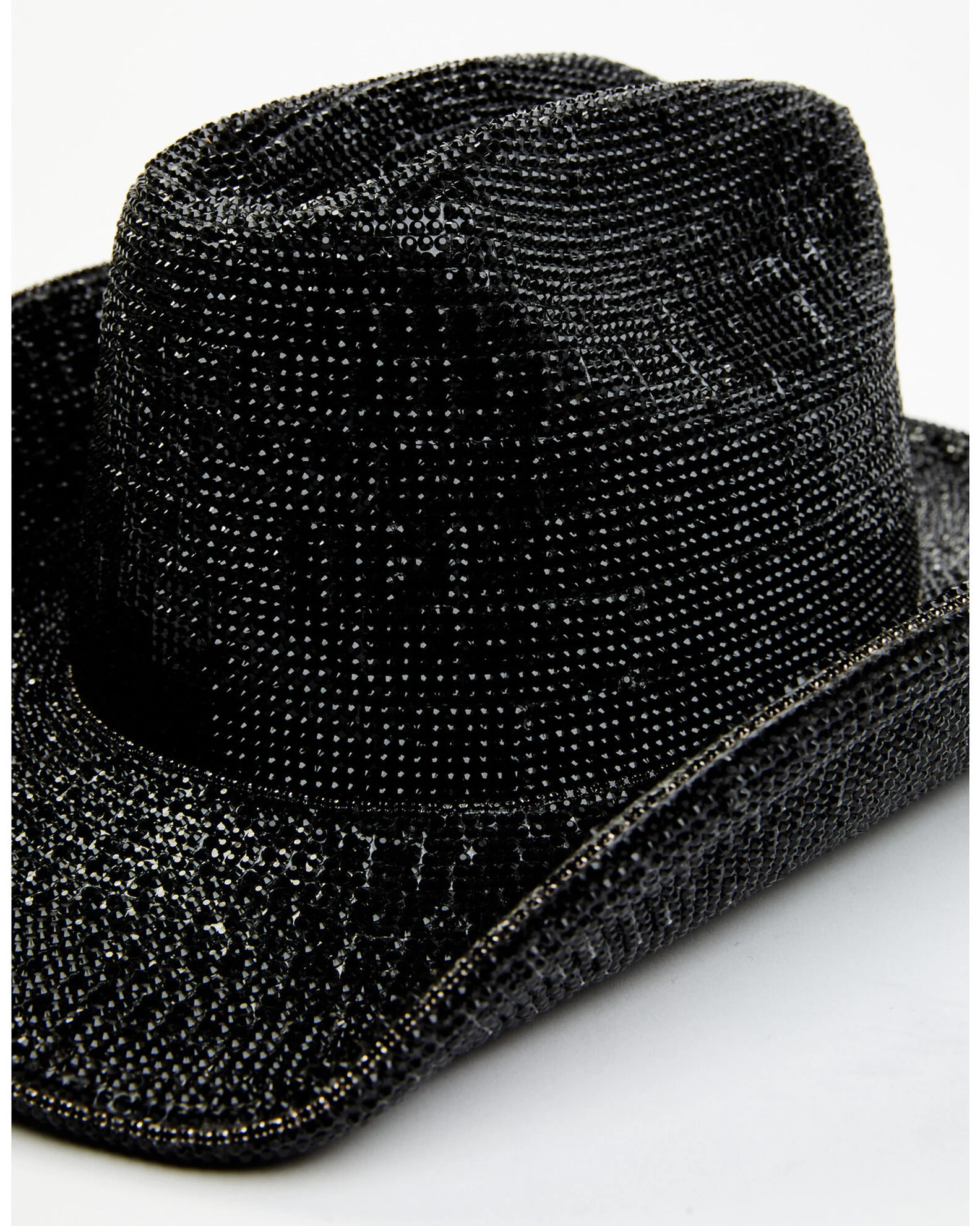 Wonderwest Women's Black Rhinestone Western Hat 2 Wonderwest Women's Black Rhinestone Western Hat - Image 2