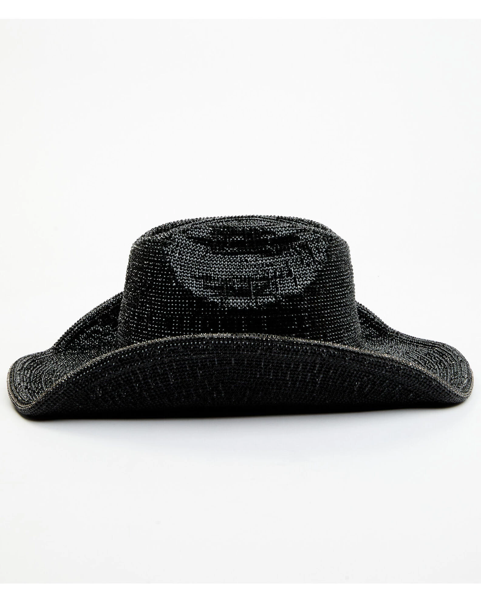 Wonderwest Women's Black Rhinestone Western Hat 1 Wonderwest Women's Black Rhinestone Western Hat