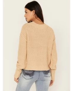 Free People Women's Sandcastle Bell Song Knit Sweater