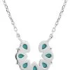 Montana Silversmiths Women's Lucky Seven Turquoise Necklace