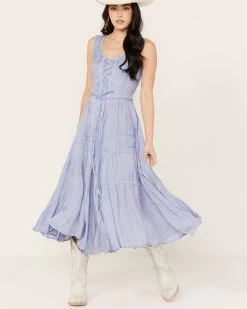 Scully Women's Lace-Up Jacquard Dress