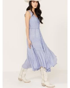 Scully Women's Lace-Up Jacquard Dress -Women - Western Cowboy 2000382161 450 P3