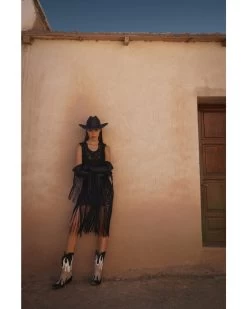 Wonderwest Women's Fringe Hem Mini Dress -Women - Western Cowboy 2000382478 001 P1