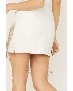 Boot Barn X Double D Women's Exclusive Rhinestone & Fringe Bridal Skirt -Women - Western Cowboy 2000384336 100 P5