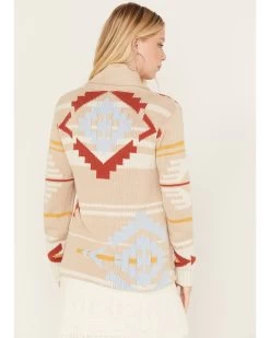 Pendleton Women's Multicolored Print Taos Graphic Cardigan 6 Pendleton Women's Multicolored Print Taos Graphic Cardigan -Women - Western Cowboy 2000384696 110 P4