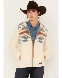 Pendleton Women's Berber Hoodie 6 Pendleton Women's Berber Hoodie -Women - Western Cowboy 2000384821 101 P1