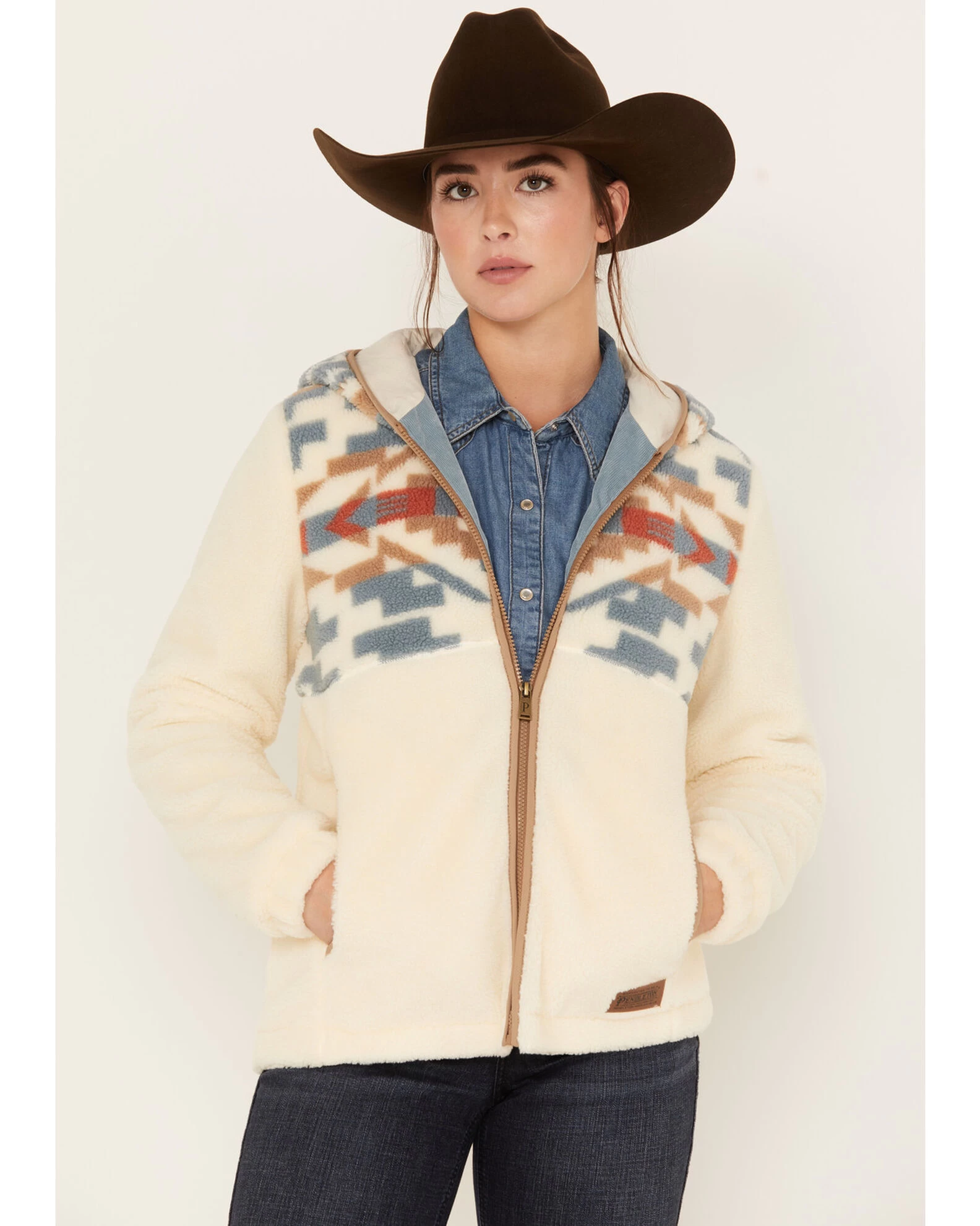 Pendleton Women's Berber Hoodie 3 Pendleton Women's Berber Hoodie - Image 3
