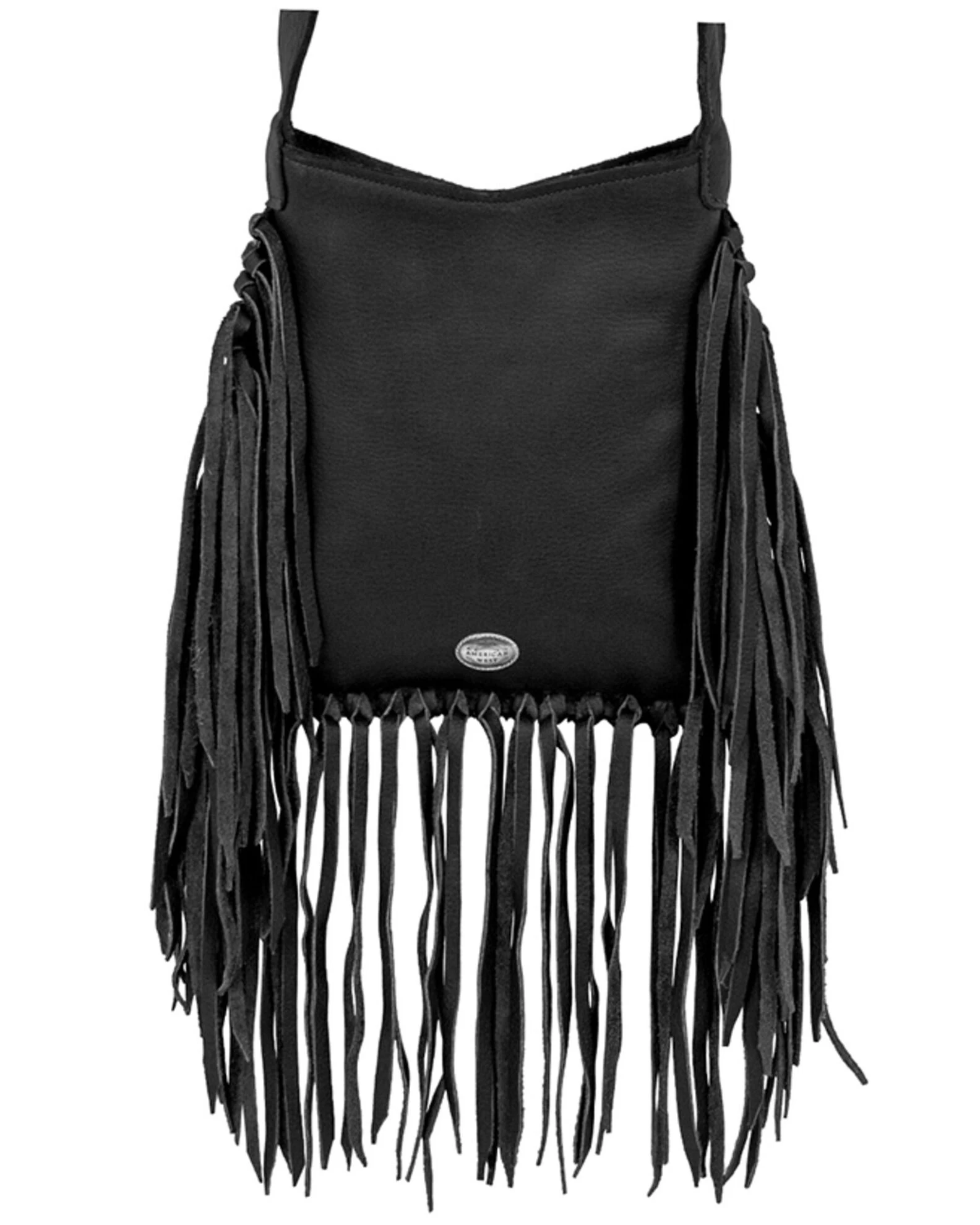 American West Women's Fringe Saddle Crossbody 1 American West Women's Fringe Saddle Crossbody