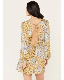 Free People Women's Soli Mini Dress -Women - Western Cowboy 2000385481 702 P4