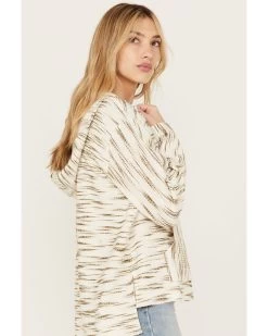 Cleo + Wolf Women's Space-Dye Baja Hoodie