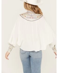 Shyanne Women's Blocked Western Shirt -Women - Western Cowboy 2000386676 100 P4