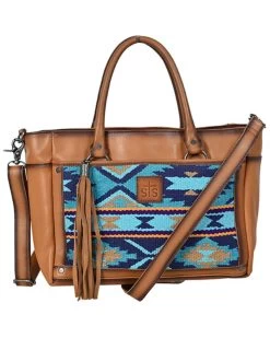 STS Ranchwear By Carroll Women's Mojave Sky Satchel