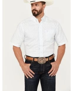 Ariat Men's Jameson Print Button-Down Short Sleeve Western Shirt