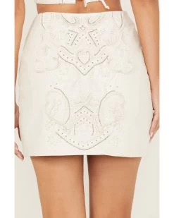 Wonderwest Women's Soutache Mini Skirt -Women - Western Cowboy 2000389178 100 P4