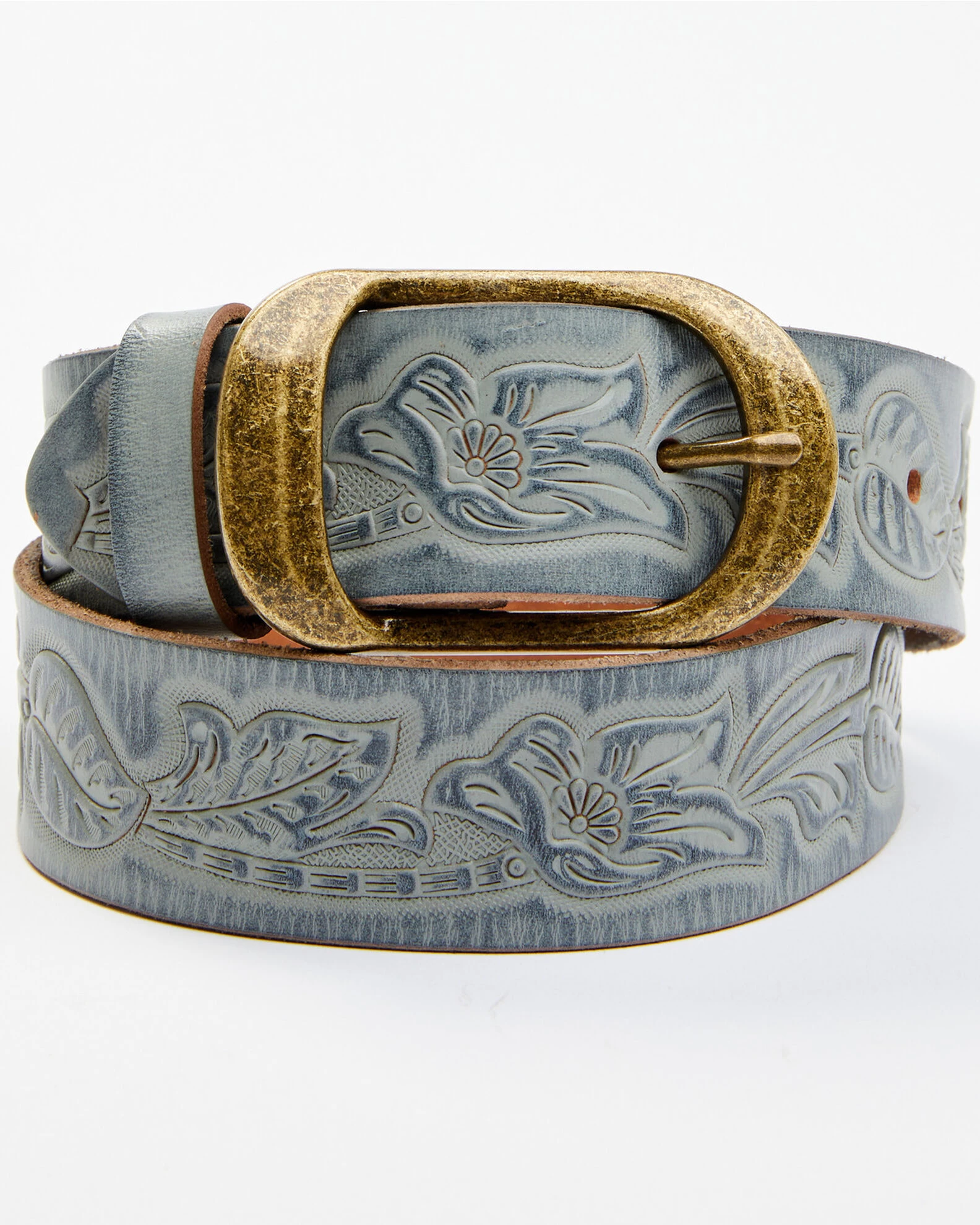 Cleo + Wolf Women's Tooled Leather Belt 2 Cleo + Wolf Women's Tooled Leather Belt - Image 2