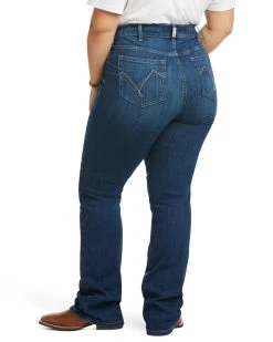 Ariat Women's R.E.A.L Perfect Rise Abby Stretch Straight Mackenzie Jeans - Plus