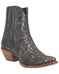 Dan Post Women's Shay Booties - Pointed Toe -Women - Western Cowboy 2000392229 001 P1